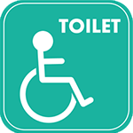 車いす対応トイレアイコン
