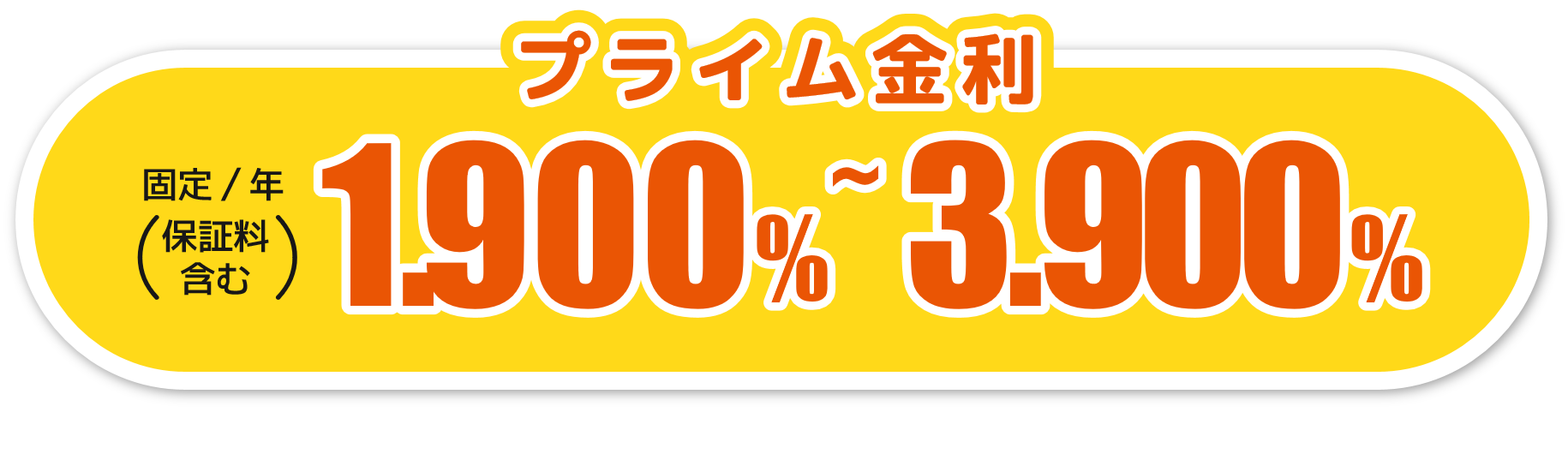 プライム金利バナー