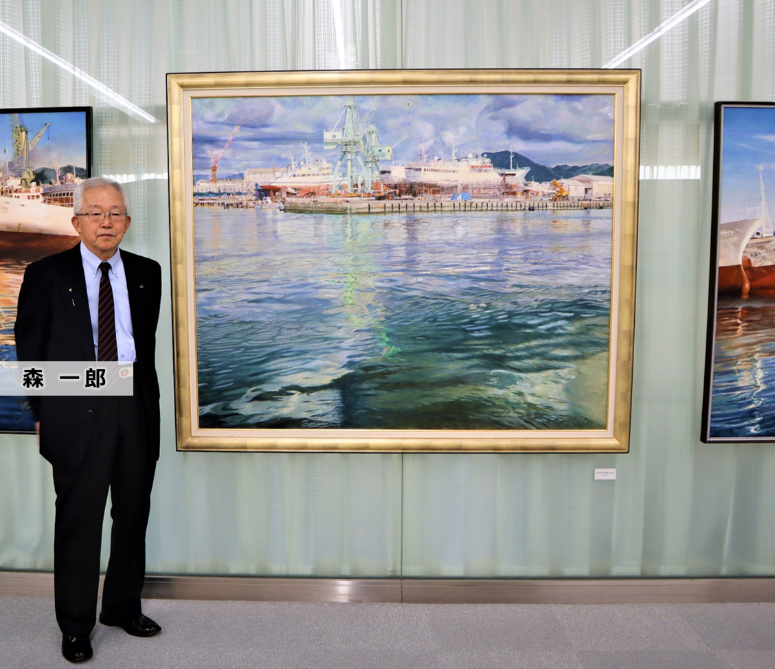 森一郎 絵画展 ～港・水面（みなも）へのいざない～ | しずおか焼津